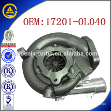 CT16V 17201-OL040 turbocharger for TOYOTA